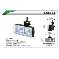 Додаткові фари DLAA 8023 W/2хН3-12V/126*53mm (LA 8023 W)