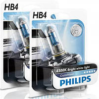 Автолампи Philips CrystalVision 4300K НВ4 (9006 CVB1)