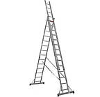 Драбина трисекційна розкладна VIRASTAR Triomax Pro алюмінієва 3x14 (TS220)