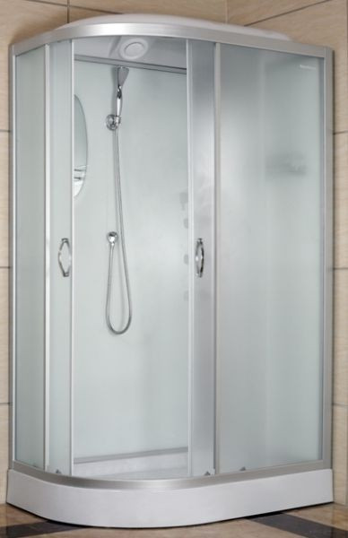 Гидромассажный бокс AquaStream Classic 128 LW R в низком поддоне правосторонний, 1200х800х2170 мм