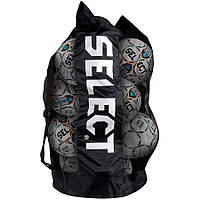 Сумка для футбольних м ячів SELECT Football bag (010) чорний, 10-12 balls