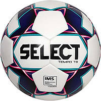 Мяч футбольный SELECT Tempo TB (IMS) (012) бел/фиолетовый, 5