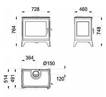 Піч Bronpi DERBY 14, фото 4