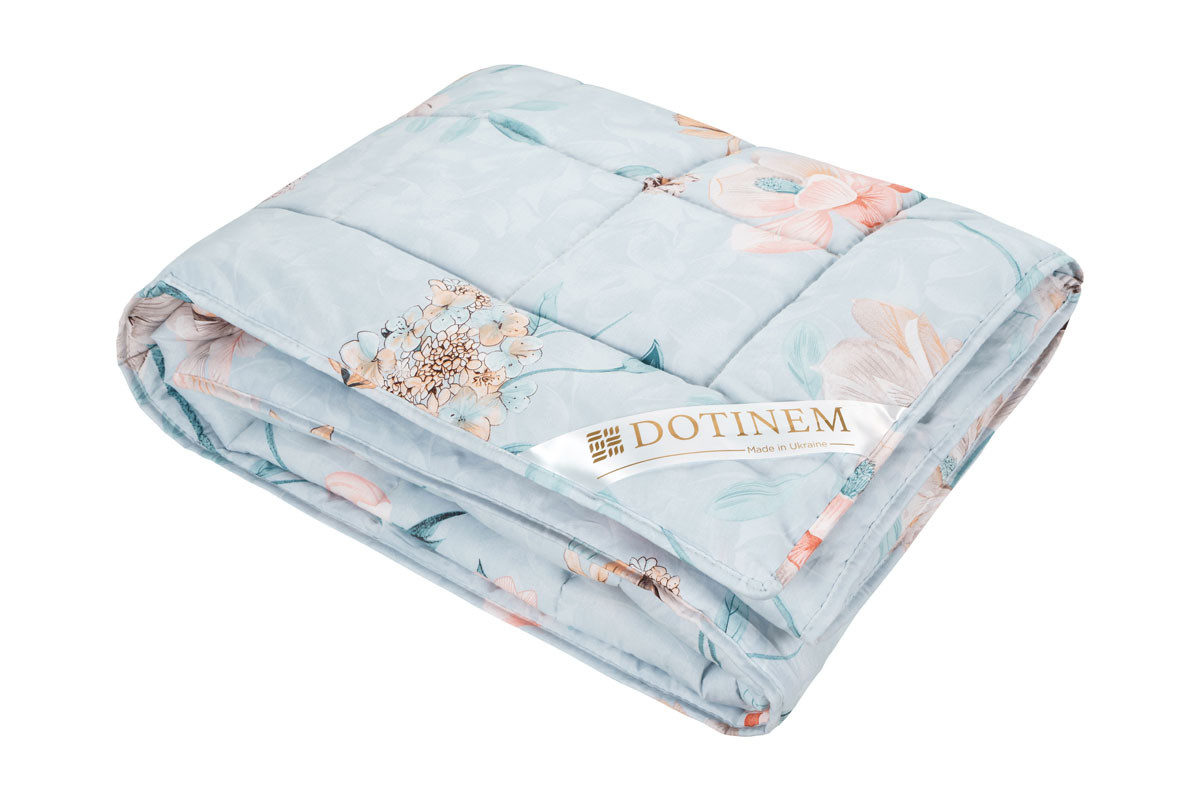 Двоспальна ковдра на літо 175х210 "VALENCIA" сатин_холофайбер (214894-7), фото 1