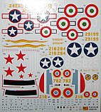Пластикова модель 1/72 RS models 92132 Американський винищувач Bell P-39 L/N Airacobra, фото 4