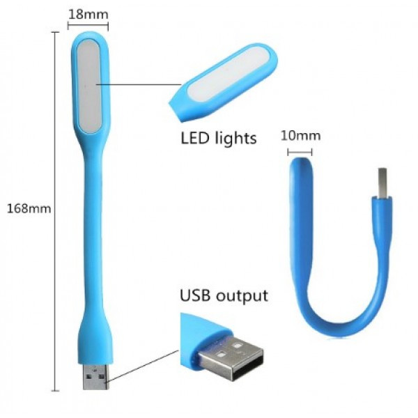 Гнучкий USB-світильник підсвітка для ноутбука Unit Led ліхтарик юсб LED