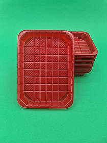 Упаковка для суші ПС-63 Червона +ПС63К (50 шт)