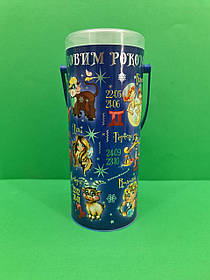 Тубус під цукерки середній/Гороскоп (d-87*260mm) (1 шт.)