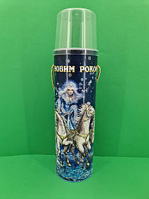 Новорічний тубус для цукерок великий/Королева (d-117*360 mm) (1 шт.)