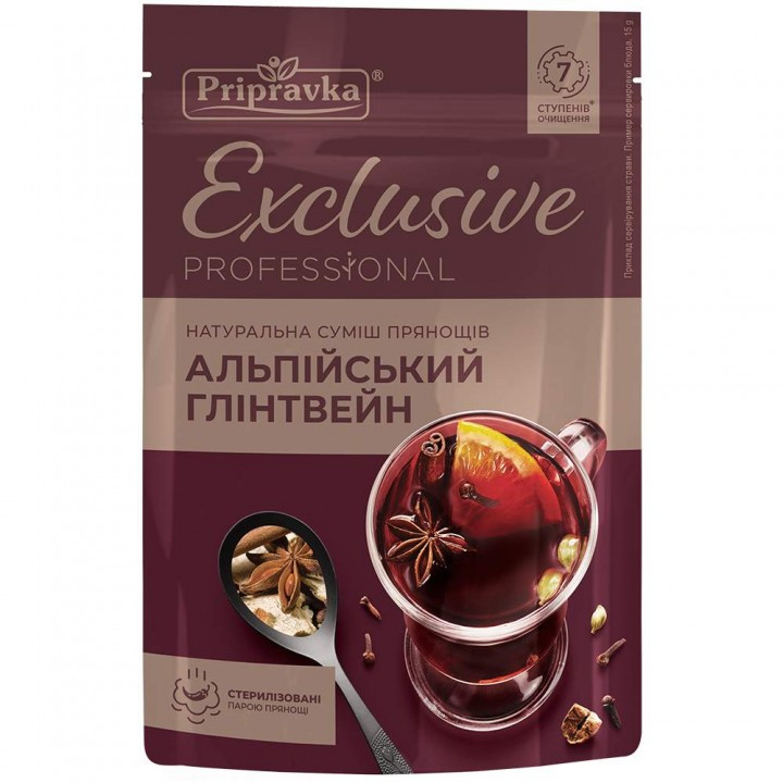 Суміш прянощів "Exclusive" Альпійський глінтвейн ТМ "Приправка" (15 г)