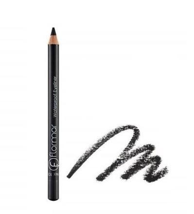 Олівець для очей Flormar Waterpoof Eyeliner водостійкий № 101 Чорний