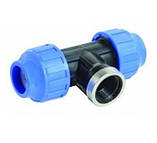 Трійник ВР d 90х3"х90 мм, з внутрішньою різзю, STP, фото 3