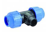 Трійник НР d 25х3/4"х25 мм, із зовнішньою різзю, STP, фото 2