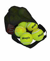 Мяч для большого тенниса, 1 сорт. В сумочке, 12 шт. (S-22001)