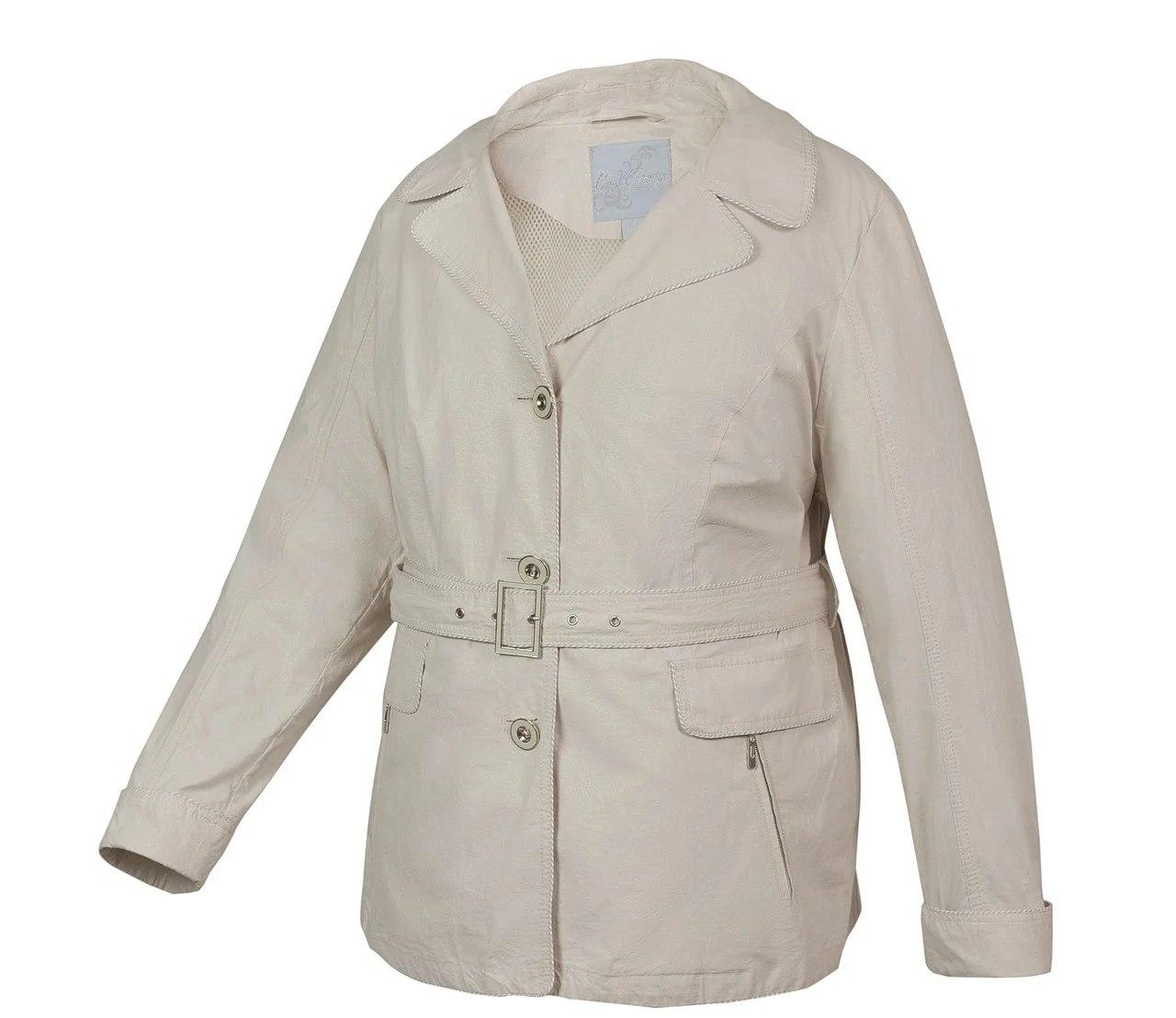 Вітровка піджак жіночий бавовняний City Classic Бежевий Батальний, фото 1