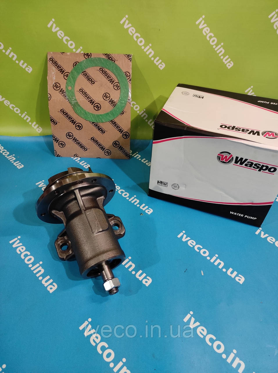 Помпа води RVI Magnum 5010248921 5001837322 WA703-7701 110x16 mm, 8 leafs