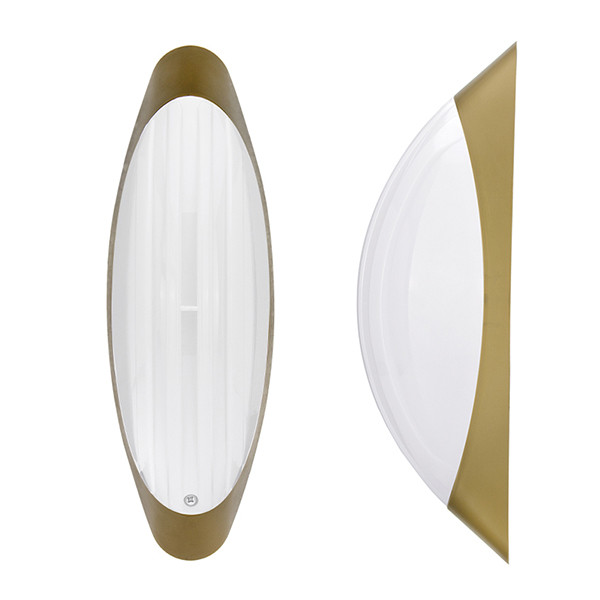 Світильник стельовий ERKA 1205 LED-GB 12W 4200 ДО матовий/золото, фото 1