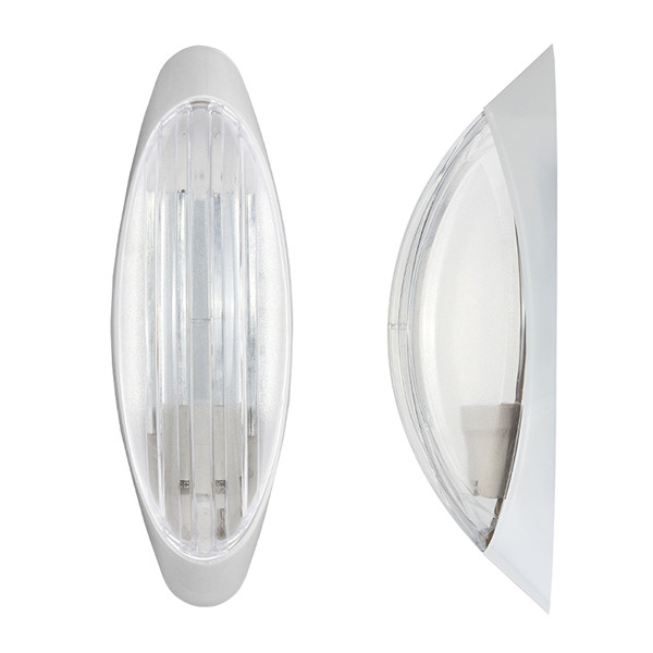Світильник стельовий ERKA 1205 LED-P 12W 4200 ДО прозорий/прозорий