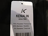 Штани жіночі "Kenalin" на хутрі, зі шкіряною вставкою. Термо. р. XL/2XL, фото 3