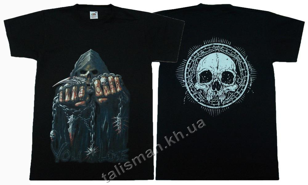 Футболка СМЕРТЬ GAME OVER