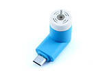Вентилятор міні USB + MicroUSB для смартфона Android Power Bank, фото 4
