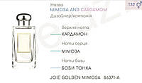 Парфюмерный концентрат (100 грамм) JOIE GOLDEN MIMOSA (аналог J* M*** -MIMOSA CARDAMOM COLOGNE)