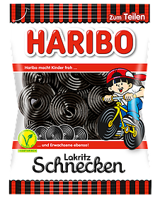 Лакричні цукерки Haribo Lakritz Schnecken 175g