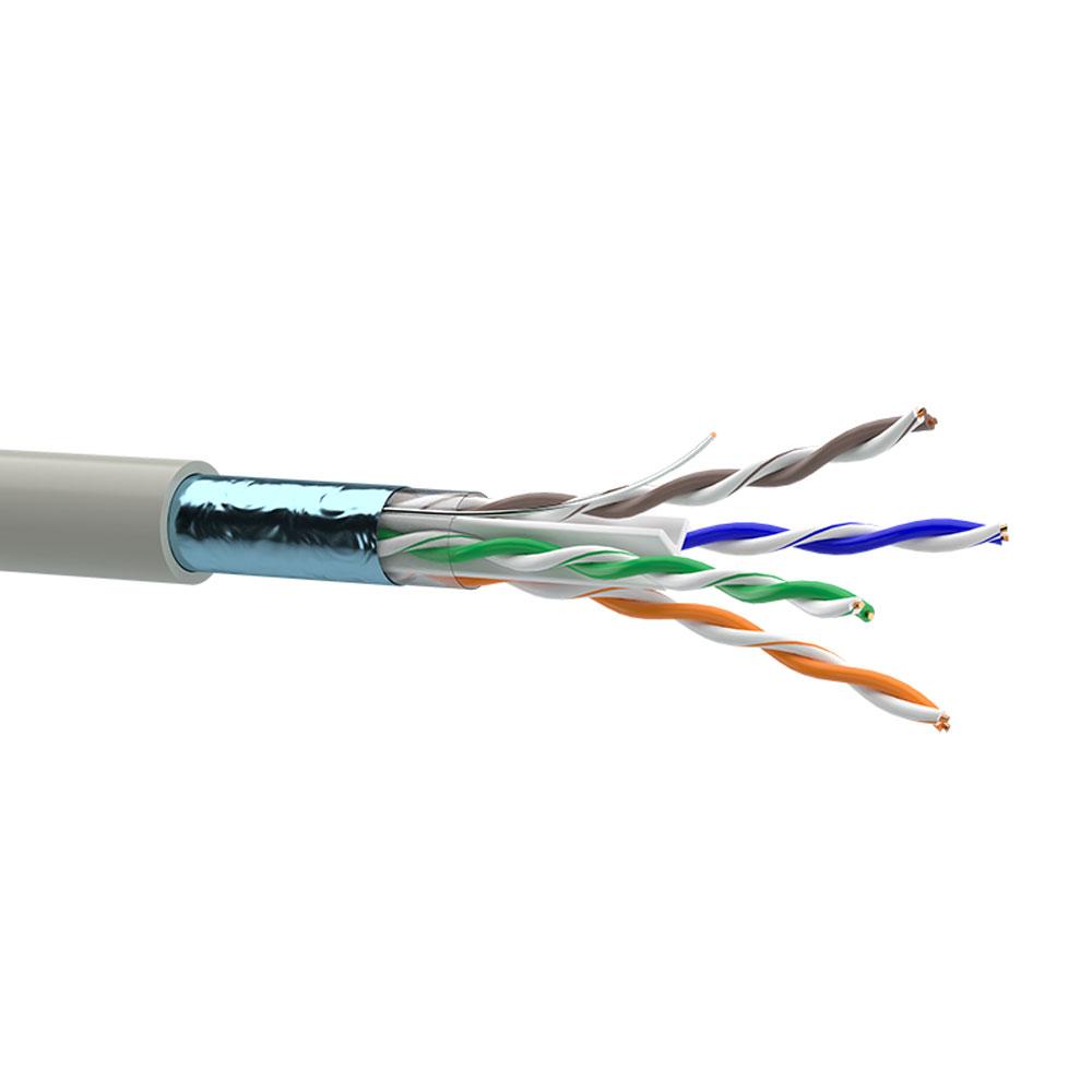 Кабель звита пара КПВЕ-ВП (250) 4 пари 0.57 (FTP 6) OK-net CU мідь екранований внутрішній 305 м, фото 1