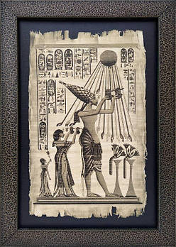 Картина в багетній рамі № 61 "Ехнатон" серія Єгипет, А4 (200х300)