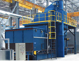 Дробеметная установка для очищення