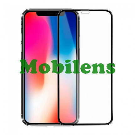 Apple iPhone XS Max, iPhone 11 Pro Max Захисне скло чорне, фото 1