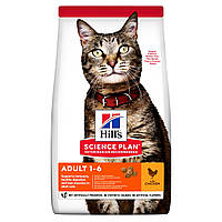 Hills Science Plan Feline Adult 1-6 Chicken (Хіллс СП Філайн Едалт 1-6 Курка) для дорослих кішок 1-6 років