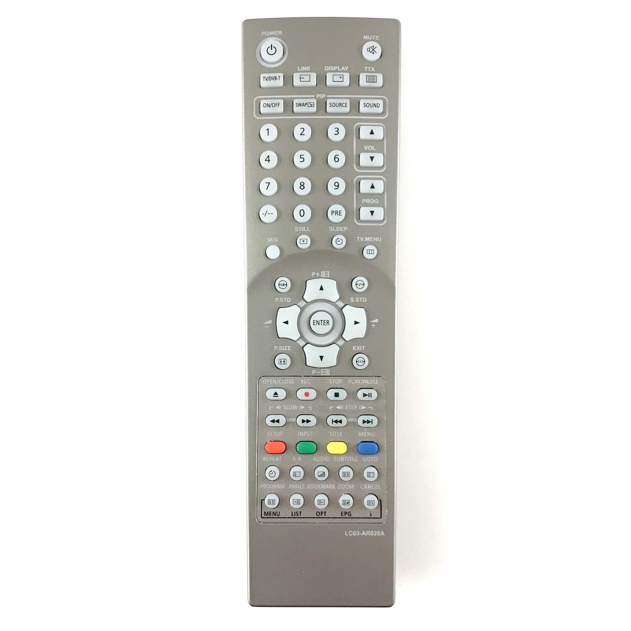 Пульт дистанційного керування ROLSEN LC03-AR028A [ LCD TV+DVD]