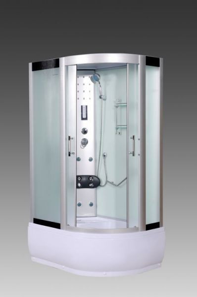 Гідромасажний лівобічний бокс з глибоким піддоном AquaStream Comfort 128 HW L, 1200х850х2200 мм