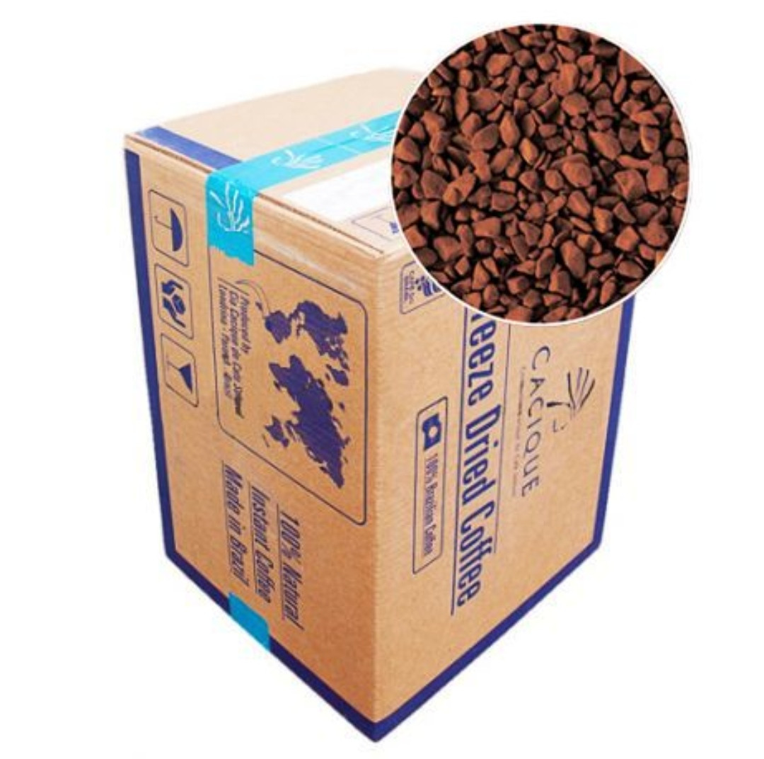 Сублімована розчинна кава Касік (Cacique) Бразилія 25 кг