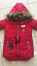 Куртка Парка хлопчик комір хутро 10-13 л 2085 2019