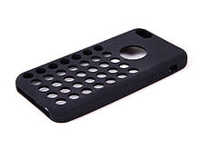 Чохол-накладка для Apple iPhone 5C, силіконовий, Чорний, COOK /case/кейс /айфон