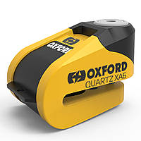 Замок на гальмівний диск із сигналізацією Oxford Quartz XA6 Disc Lock жовтий/чорний