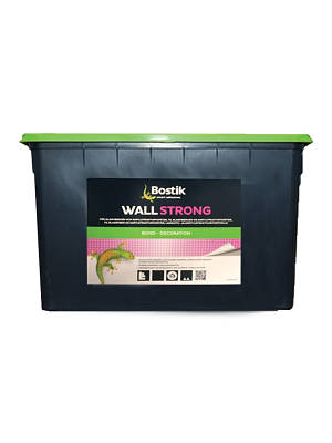 BOSTIK Wall Strong Універсальний готовий клей для склохолода, флізеліну та більшості різновидів шпалер