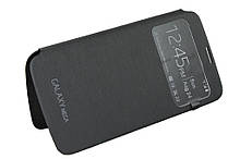 Чохол-книжка Samsung Galaxy Mega 6.3, I9200, боковий, Flip Case, Чорний /flip case/фліп кейс /самсунг галаксі