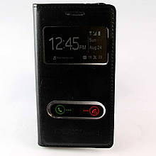 Чохол-книжка Samsung Galaxy Trend 3 G3502, S View Cover, боковий, Чорний /flip case/фліп кейс /самсунг галаксі