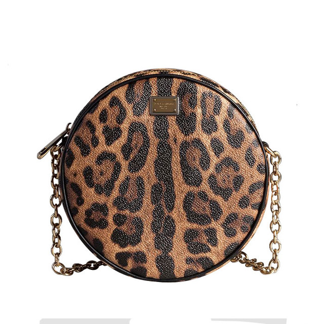 glam leopard print bag Dolce & Gabbana