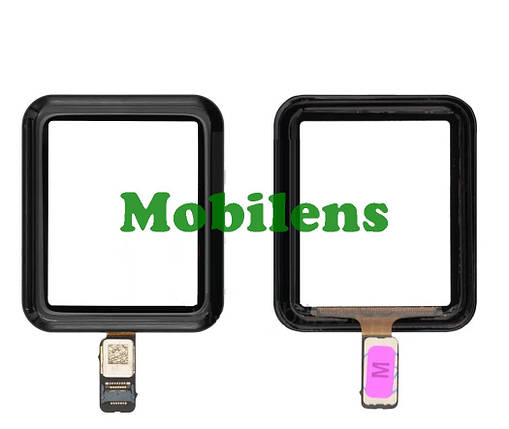 Apple Watch 2, Watch 2 38m, Series 2, Watch 3 38m Series 3 Тачскрін (сенсор) чорний, фото 1