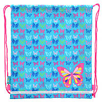 Сумка для обуви SB-01 Butterfly blue, 40*35