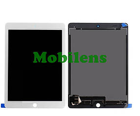 Apple iPad Pro 9.7 2016, A1664, A1673, A1674, A1675 Дисплей +тачскрин (модуль) білий