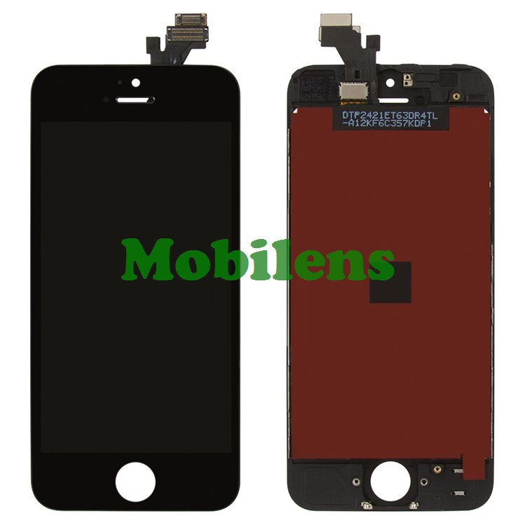Apple iPhone 5, A1428, A1429 Дисплей+тачскрин(модуль) черный LowQuality