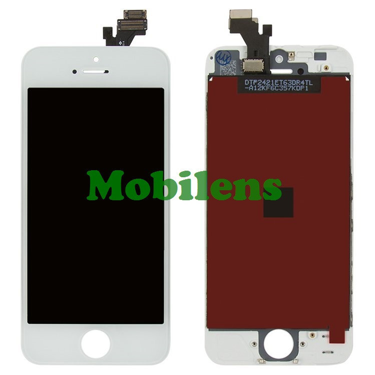 Apple iPhone 5, A1428, A1429 Дисплей+тачскрин(модуль) белый LowQuality