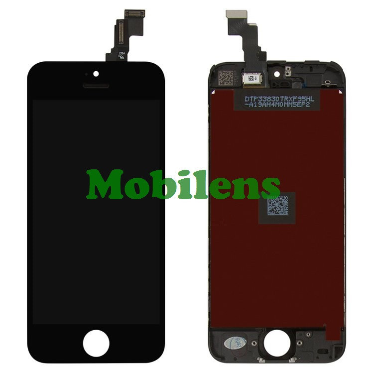 Apple iPhone 5C, A1456, A1507, A1529, A1532 Дисплей+тачскрин(модуль) черный LowQuality