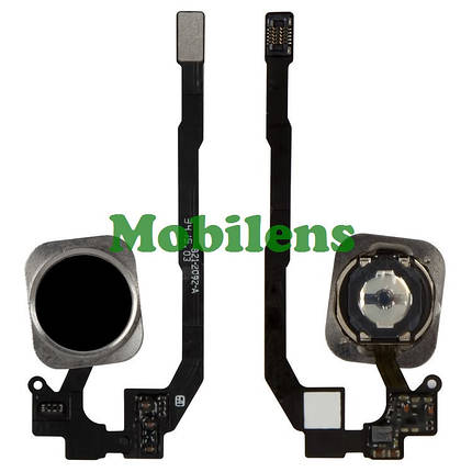 Apple iPhone 5S, A1453, A1457, A1530, A1533, iPhone SE A1662, A1723 Шлейф * з чорною кнопкою HOME, фото 1