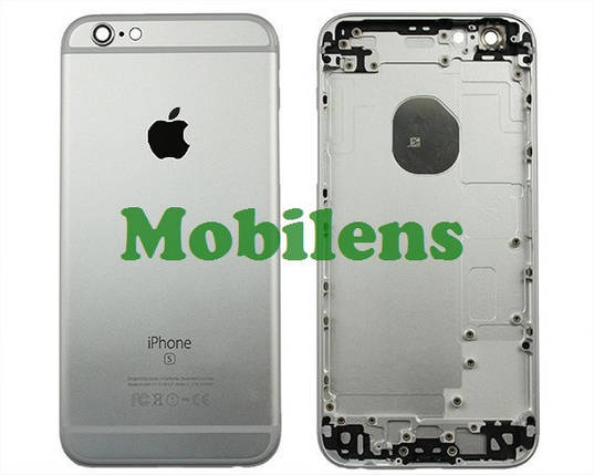 Apple iPhone 6S, A1633, A1688 Задня кришка (корпус) біла (silver), фото 1